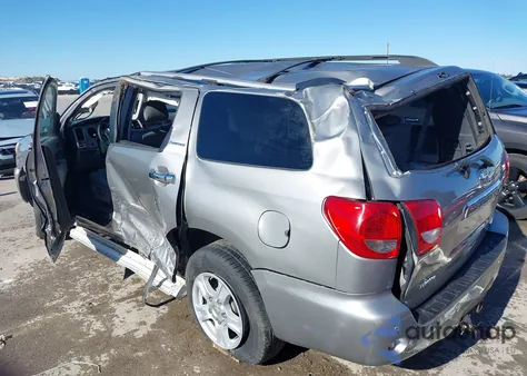 2008 Toyota Sequoia Limited 5.7L V8 z USA, uszkodzony, nr VIN 5TDZY68AX8S008311